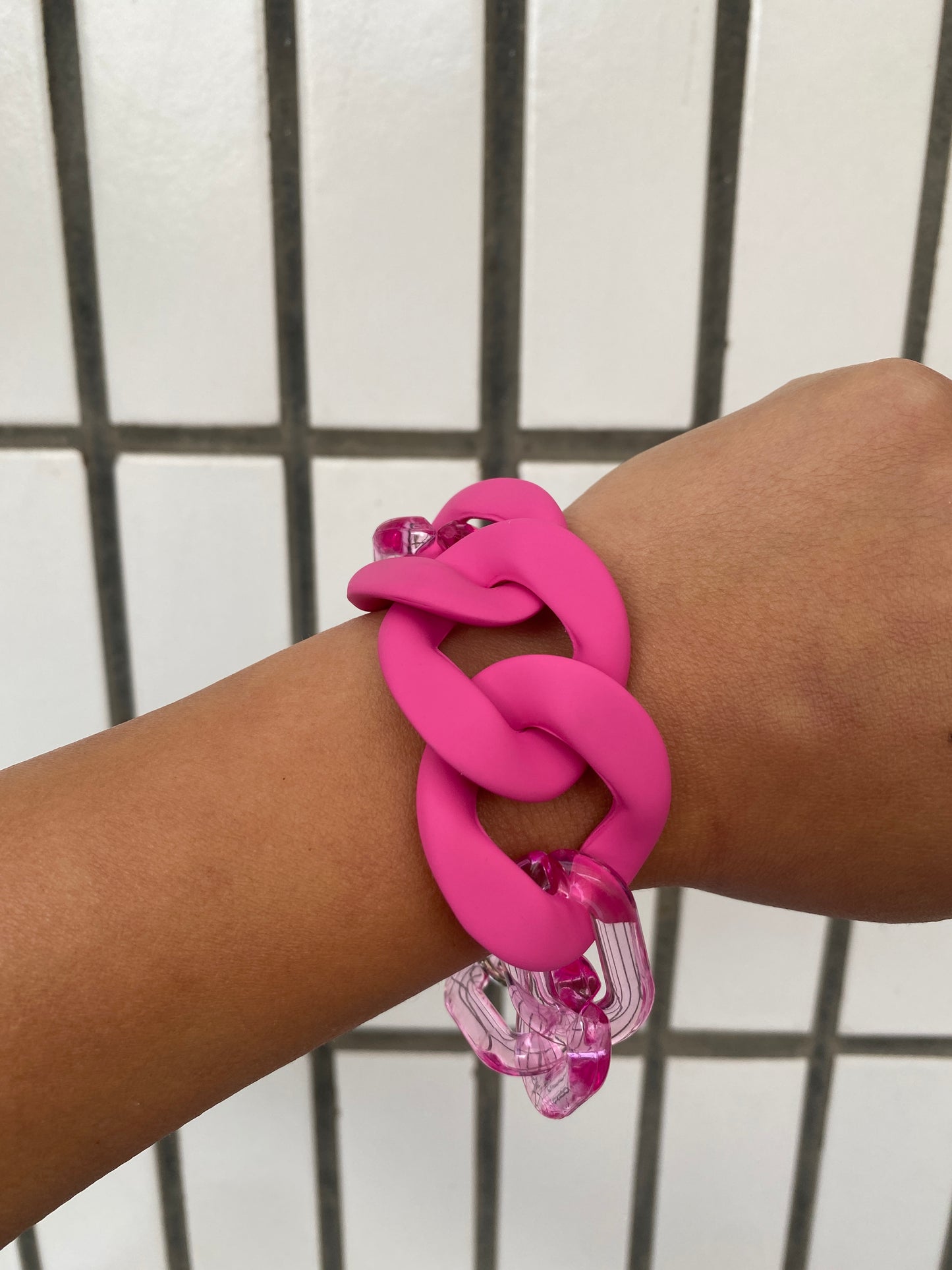 INFINITE COLORS Bracelet - Matte Pink | cukimber designs