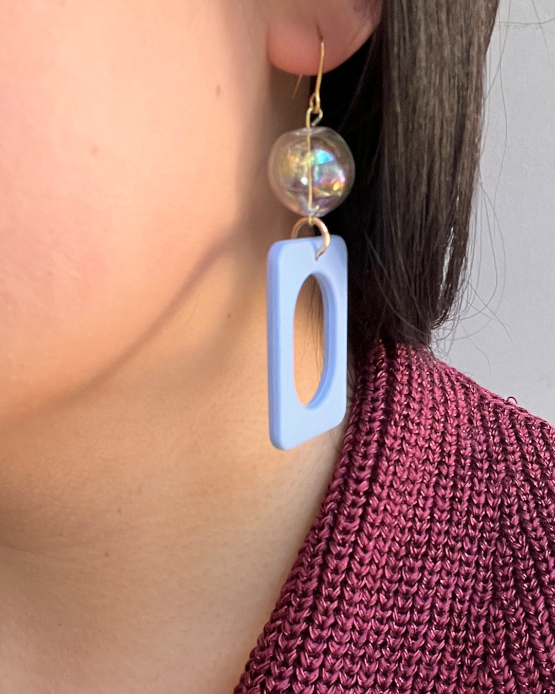 Baubles - Unicorn Blue Earrings | cukimber designs