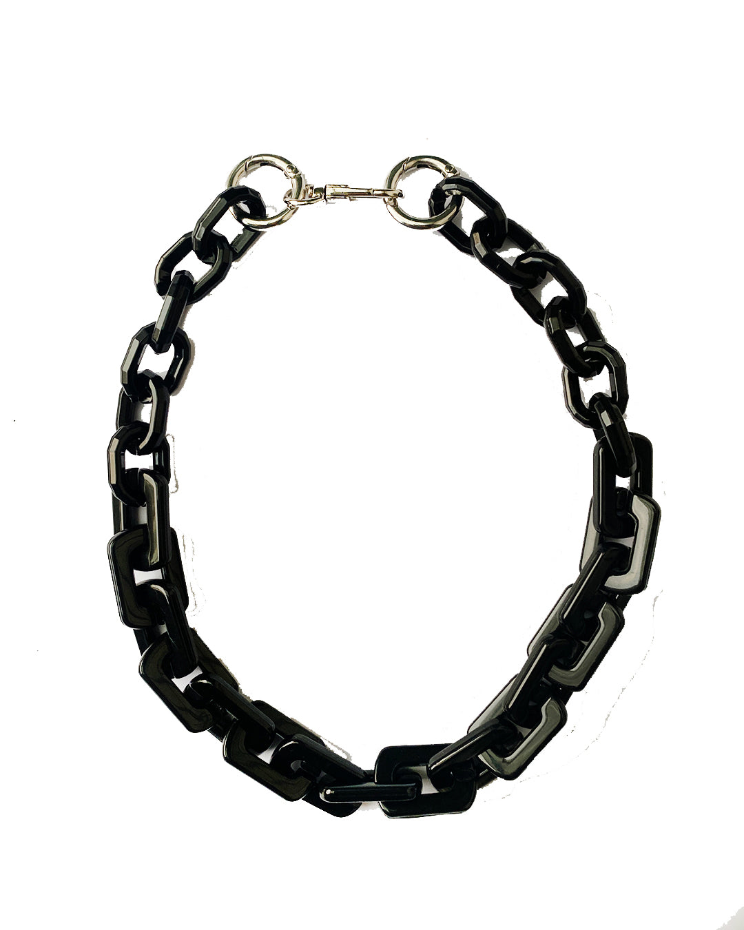 Infinite Colors - Black Rectangle Necklace | cukimber designs