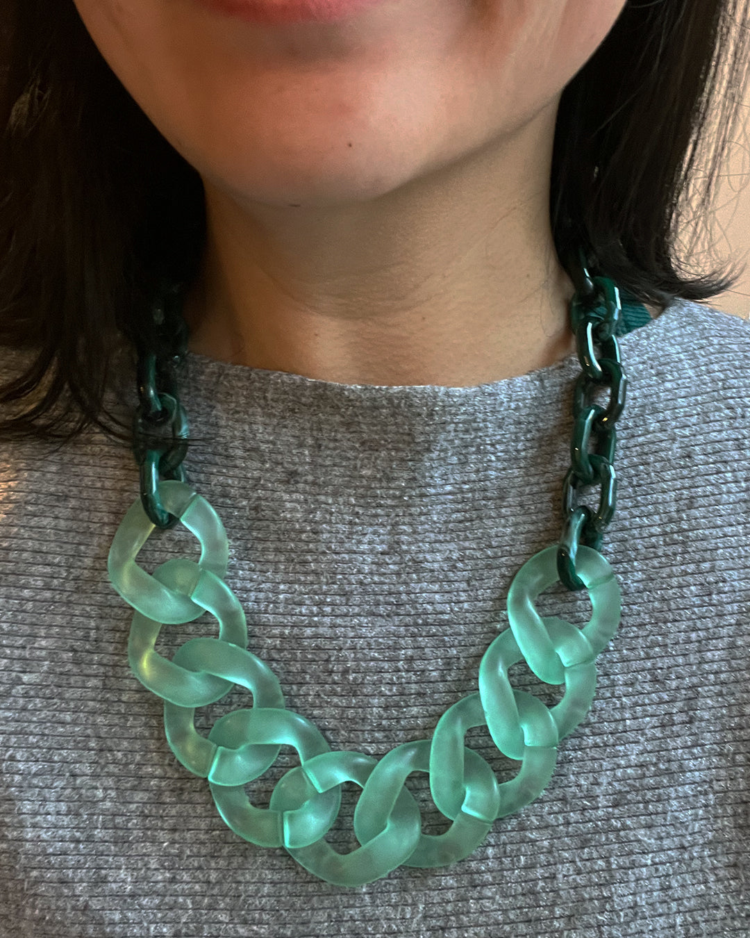 Infinite Colors Ivy Necklace - Sea Foam Ivy Green