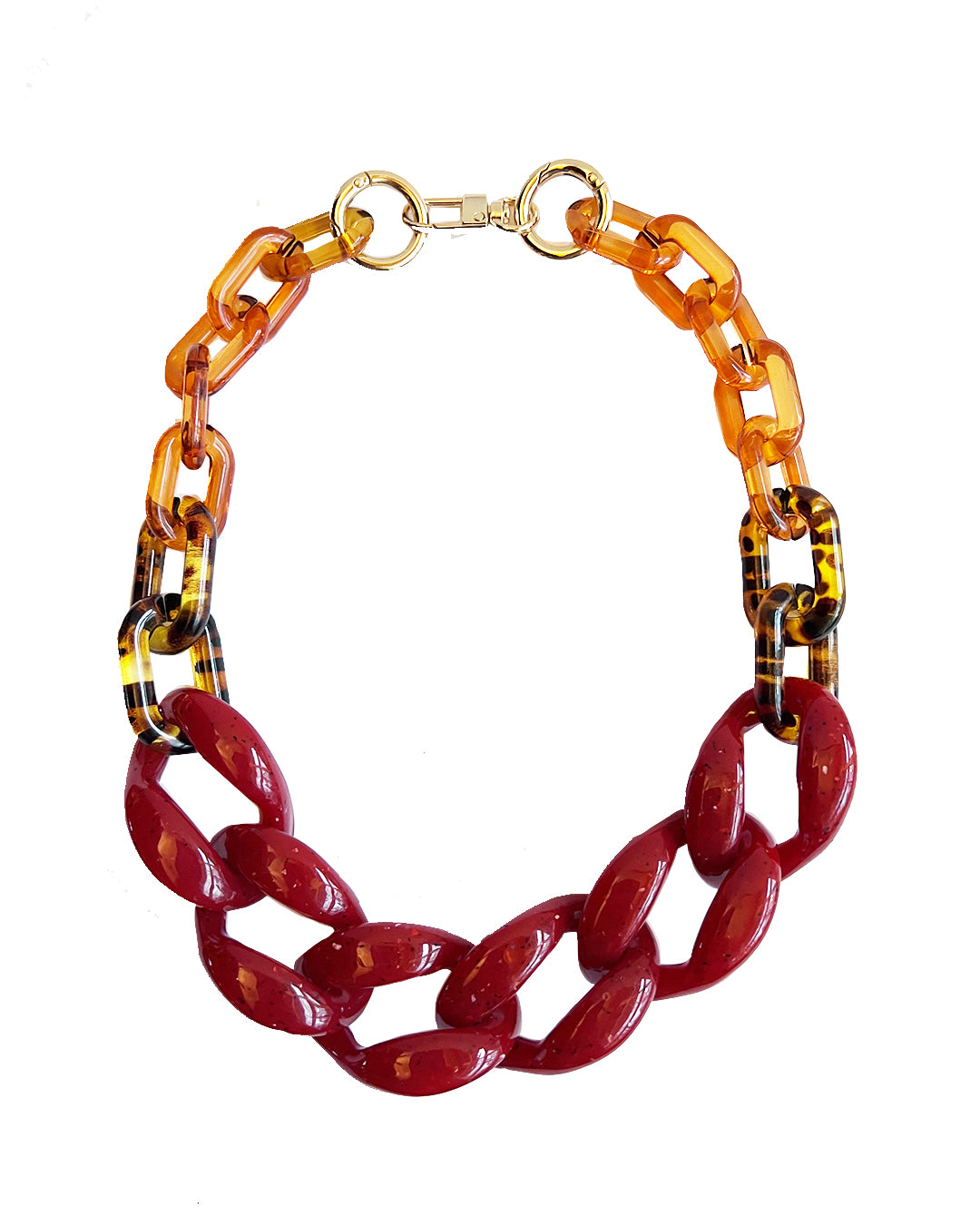 Infinite Colors Necklace - Big Red