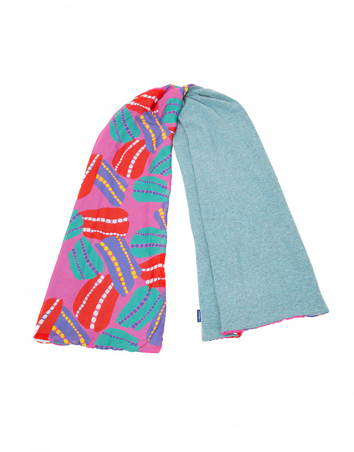 Pink Anemone Scarf - Cashmere and Silk Chiffon | cukimber designs