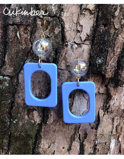 Baubles - Unicorn Blue Earrings | cukimber designs