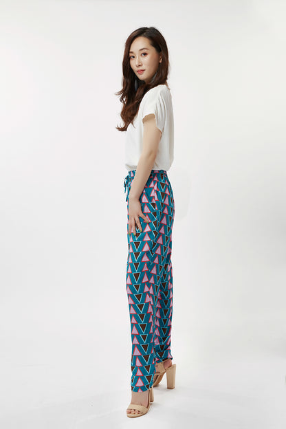 Stacked Triangle Pants