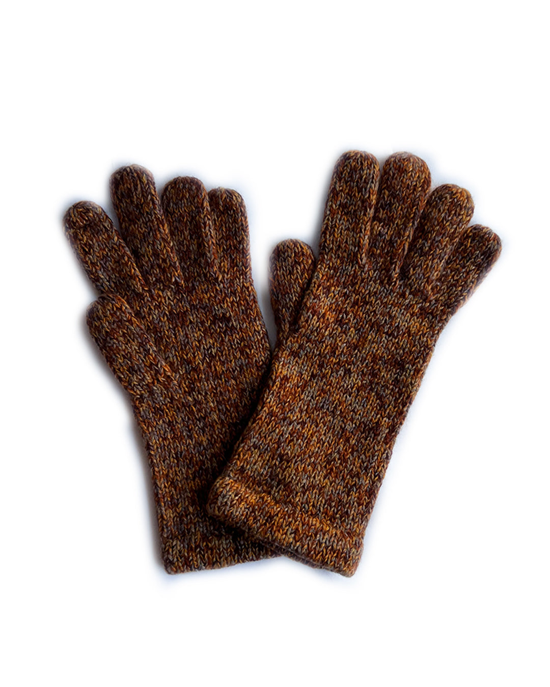 Rosewood Brown Blend Cashmere Gloves | cukimber designs
