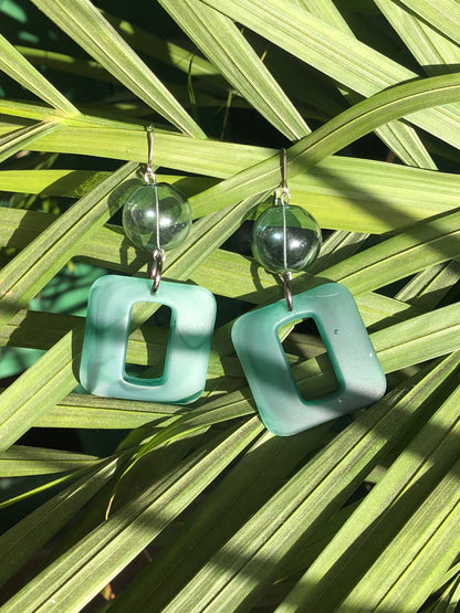 Baubles - Mami Earrings in Jade Green
