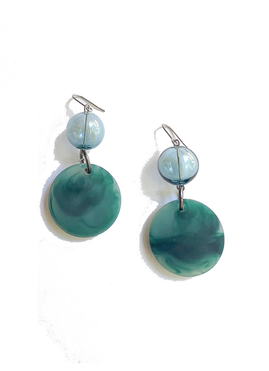 Baubles - Estrella Earrings in Jade  | cukimber designs