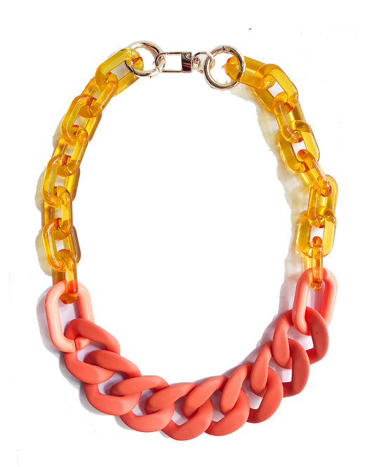 Infinite Colors Necklace - Orange