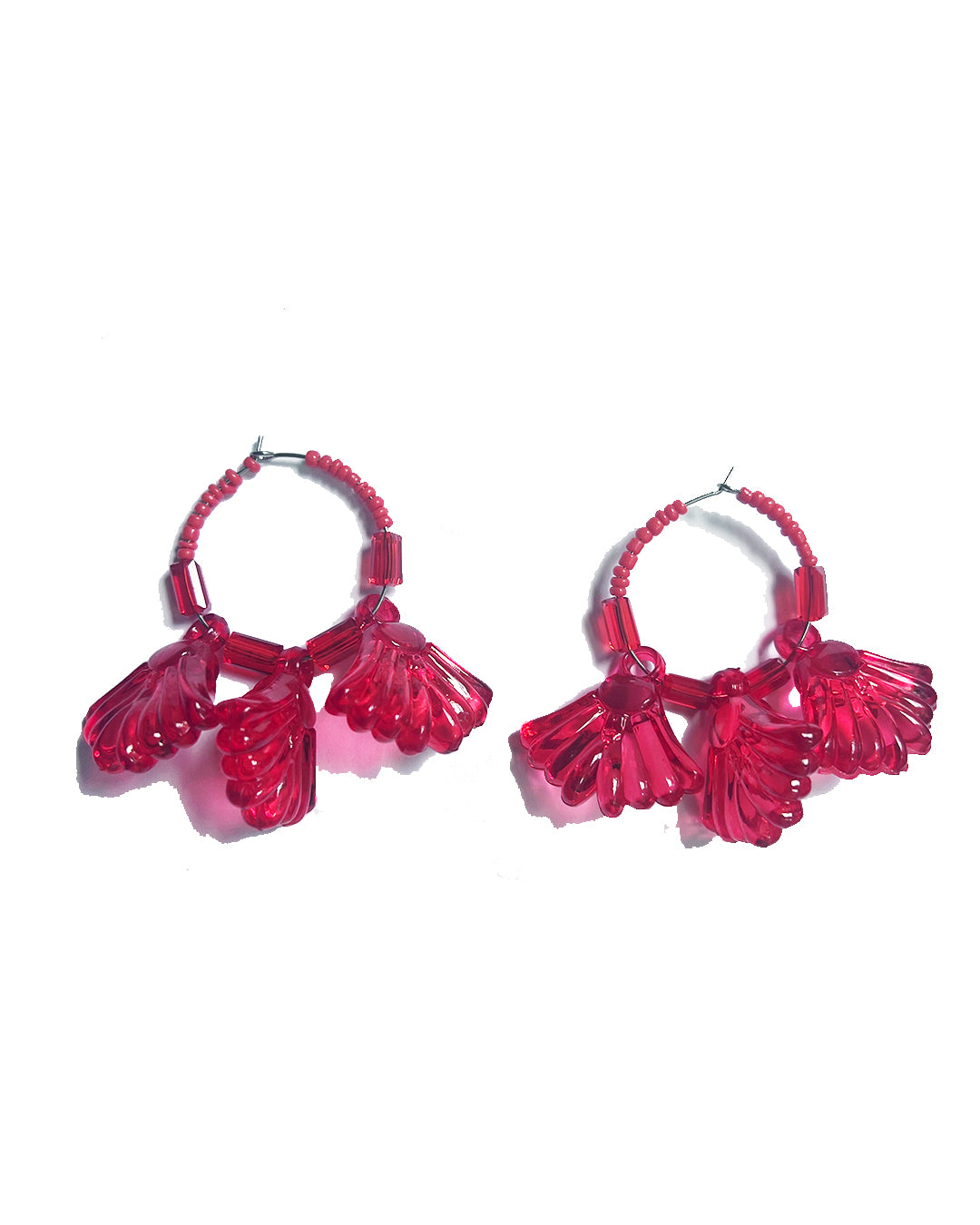 Ruby Red Fiesta Earrings  | cukimber designs