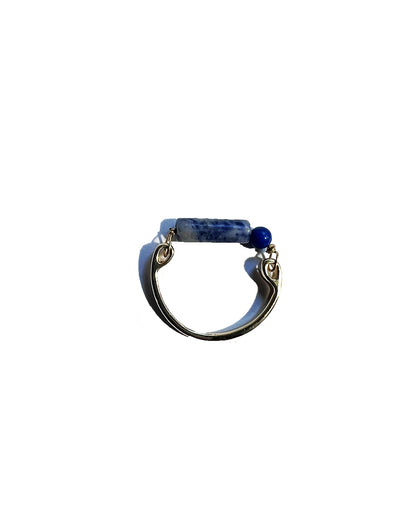 Semifine Lapis Lazuli Sodalite Ring | cukimber designs
