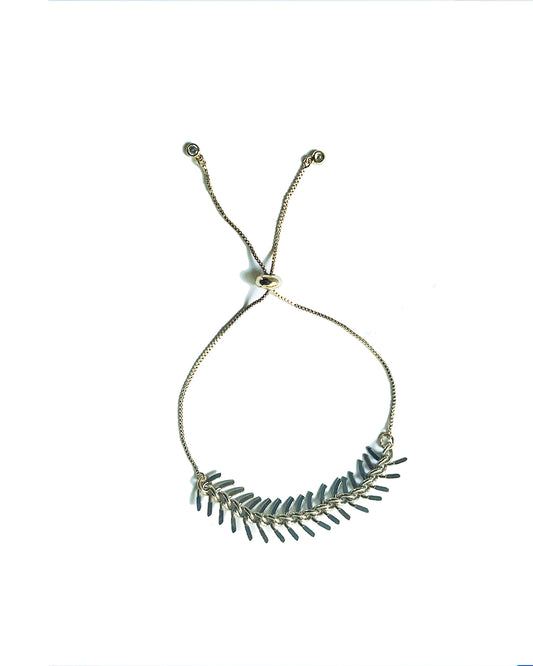 Semifine Fishbone 18K Bracelet | cukimber designs