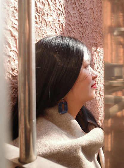 Baubles - Mami Earrings in Navy Blue
