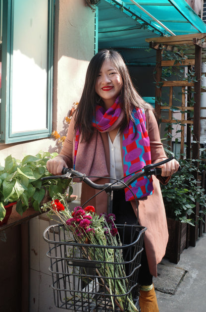 Light Brown / Jellybean Scarf