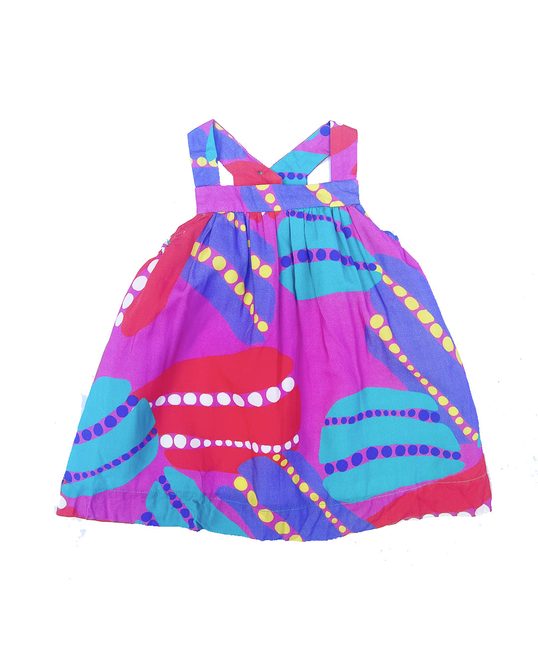 Pink Anemone Baby Dress | cukimber designs
