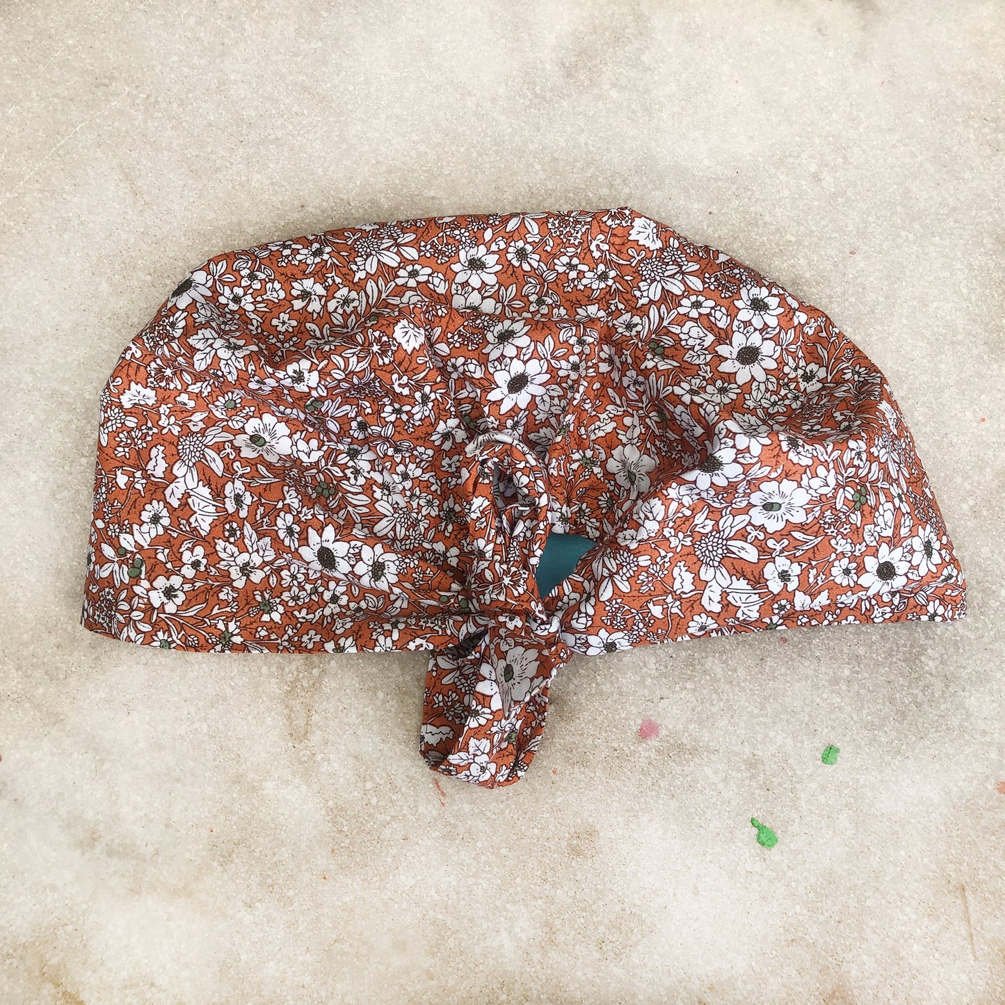 Orange Blossom Surgical Hat & Mask Set
