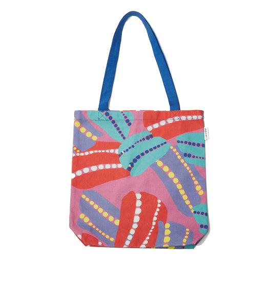 Pink Anemone Canvas Tote